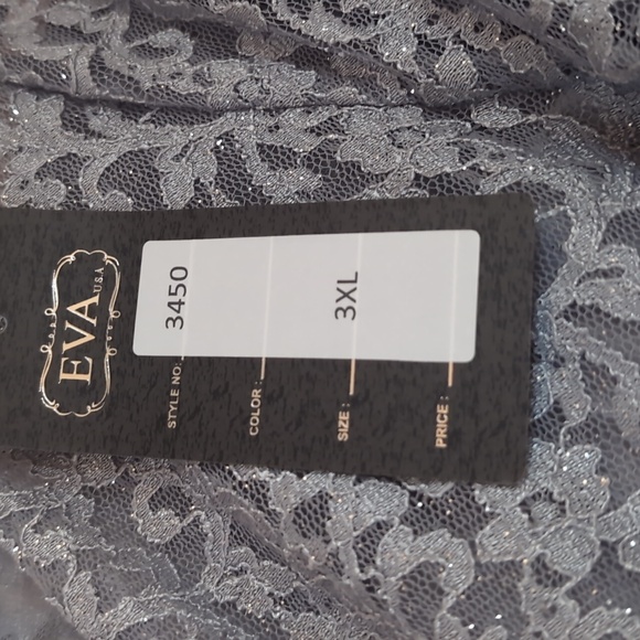 Gray Lace Robe - Picture 4 of 5